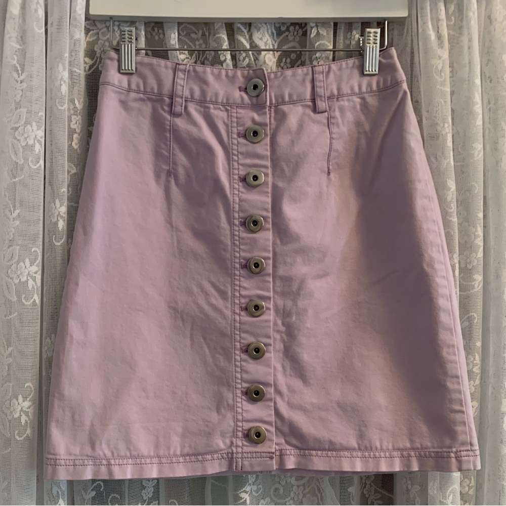 Kate Spade Cotton Blend Mini Skirt